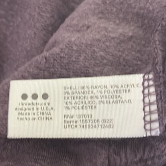 Thread & Supply Long Sleeve Top Small Rayon & Acrylic - Picture 4 of 5